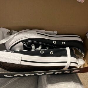 Converse Kids Black and White Sneakers